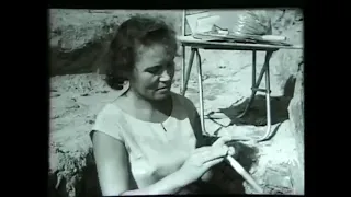 Беломорские петроглифы  Фрагмент из киножурнала «Советская Карелия» август 1964 г.
