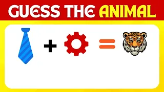 🧠Can You Guess the Animal by Emoji || 2024 Ultimate  Animal Emoji Quiz💥