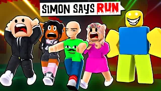 SIMON SAYS RUN! | Roblox | Funny Moments