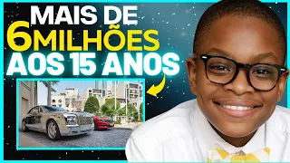 ELE FEZ R$6 MILHÕES AOS 15 ANOS - Moziah Bridges | Jovens Empreendedores #3