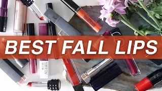 BEST FALL LIP PRODUCTS & Lip Swatches | Jamie Paige