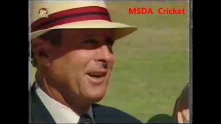 Michael Holding vs Geoff Boycott 1981