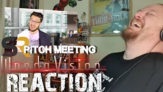WandaVision Pitch Meeting Reaction - AM I MEPHISTO????
