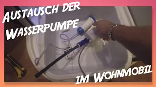 Austausch der Wasserpumpe im Wohnmobil