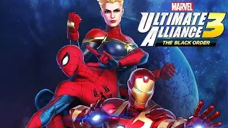 MARVEL ULTIMATE ALLIANCE 3 All Cutscenes (Game Movie) 1080p HD