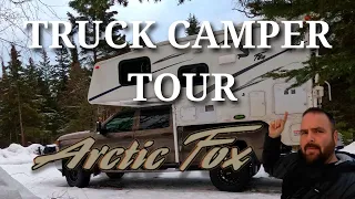 Truck Camper Tour / Arctic Fox / Tips Tricks and Modifications