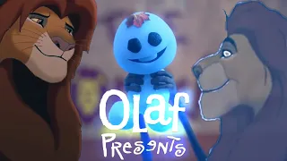 Olaf presents The Lion King with original characters (FANMADE)