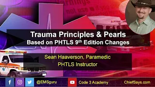 PHTLS 9th Edition Introduction EMS Training for EMT and Paramedic Video 1 of 6