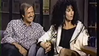 SONNY AND CHER (pt 1) on David Letterman 1980's  late night