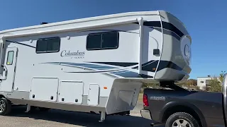 2022 Forest River Palomino Columbus 379MB 41' Fifth Wheel.