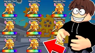 ОТКРЫЛ 400 НОВЫХ TIME CRATES И ВЫБИЛ UPGRADED TITAN CLOCK MAN! Toilet tower defense ЕНОТ