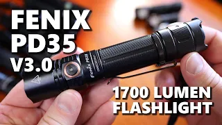 Fenix PD35 V3.0 - 1700 Lumen EDC Flashlight Review