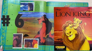 PANINI Раритетный Альбом для наклеек Король Лев (The Lion King) 1994 год. Распаковка 10 пакетиков #6