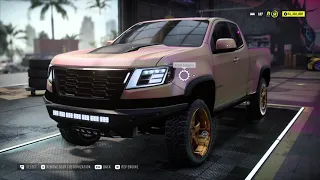 Need for Speed Heat Gameplay   Full Upgrade + Chevrolet Colorado ZR2 '17 Customization