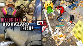 EXTREME Cleaning a Girl’s NASTY DISASTER Car! | The Detail Geek