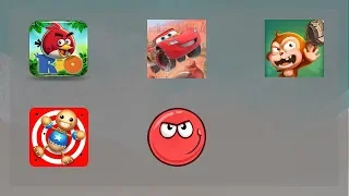 Angry Birds Ryo,Lighting,Critter Clash,Kick The Buddy,Red Ball 4,Android Gameplay HD