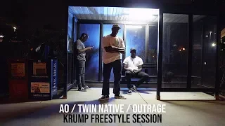 AO, Twin Native & Outrage (Krump Freestyle Session) Dancersglobal.tv