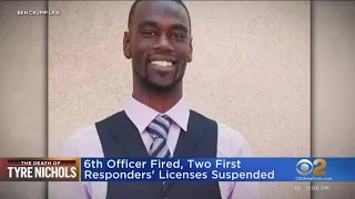 6th officer fired, 2 first responders' licenses suspended