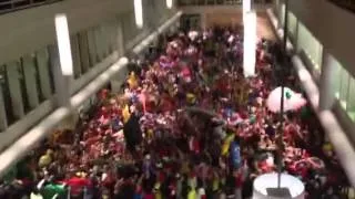 Behind Brock University Harlem Shake