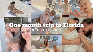 One Month Trip To Florida | Vlog #1|