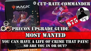 Cut-Rate Commander | Most Wanted Precon Upgrade Guide