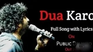 Dua karo :songs |Arijit Singh| Lyrical / street dancer 3D /  present by Gupta music///