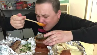 VINE VIDEO MUKBANG харчо люля сыры итинг eating show