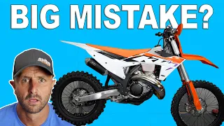 DUMBEST Decision of the year with a dirt bike? 2023 KTM 300 XC
