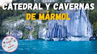 CATEDRAL Y CAVERNAS DE MÁRMOL, CARRETERA AUSTRAL | CHILE | 4K |