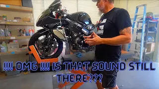 Part #3 Suzuki GSXR 1000 transmission install. Is the noise still there?