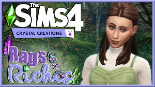 💎 Rags to Riches Challenge | The Sims 4 Crystal Creations | Part 1 💍