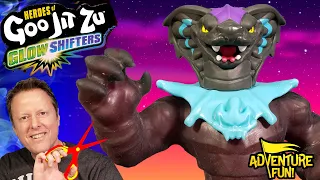 What’s Inside 10 Heroes of Goo Jit Zu Glow Shifters Series 8?! AdventureFun Toy review!