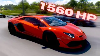 Lamborghini Aventador SVJ 1560hp - Forza Horizon 5 Gameplay Goliath XBOX SERIES X