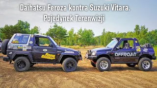 Daihatsu Feroza kontra Suzuki Vitara. Pojedynek Terenwizji.