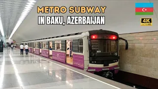 #baku #metro #khalidbackpacker The Metro (Subway) in Baku, Azerbaijan