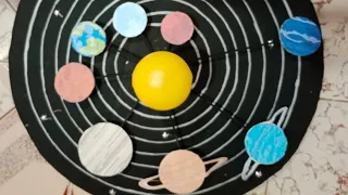 solar system working model for science exhibition project | Solar System Model #solarsystem #project