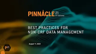 Best Practices for Non-CRF Data Management