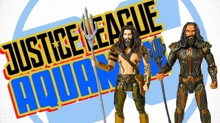 Mattel DC Comics Multiverse Justice League Aquaman Comparison and Kitbash Action Figure Review