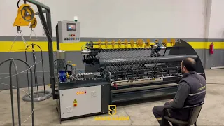 Automatic Chain Link Fence Machine - Sever Makine - SVR Spider