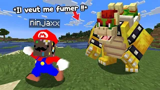 Je dois Finir Minecraft en étant Mario.. (c'était stylé)