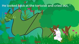 the rabbit and the tortoise...in English