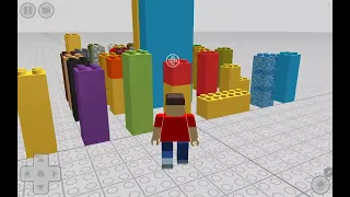 obby part 1 numberblocks climbing 1 to 50 all of the 3s and more in draw bricks