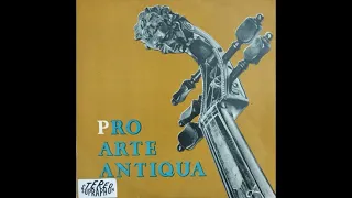 Pro Arte Antiqua Ensemble Plays Early Music (1963)