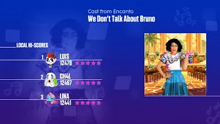 Just Dance 2023 (Wii) - We Don't Talk About Bruno - Cast from Encanto