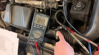 Testing an Intake Air Temp Sensor Using a Multimeter