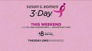 Hundreds continue on day 2 of Susan G. Komen breast cancer walk