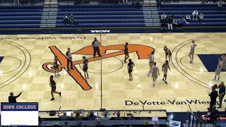 Hope College vs Adrian College JV Women's Basketball