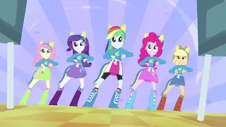 My Little Pony: Equestria Girls | Equestria Girls Movie "Cafeteria Song" MLP EG Movie