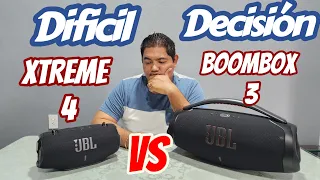 JBL XTREME 4 VS JBL BOOMBOX 3 | CUAL ELEGIR |