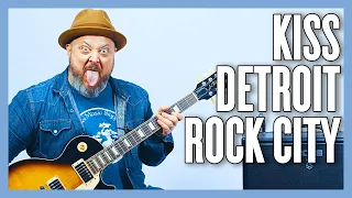 Kiss Detroit Rock City Guitar Lesson + Tutorial